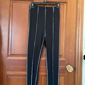 shein split hem leggings